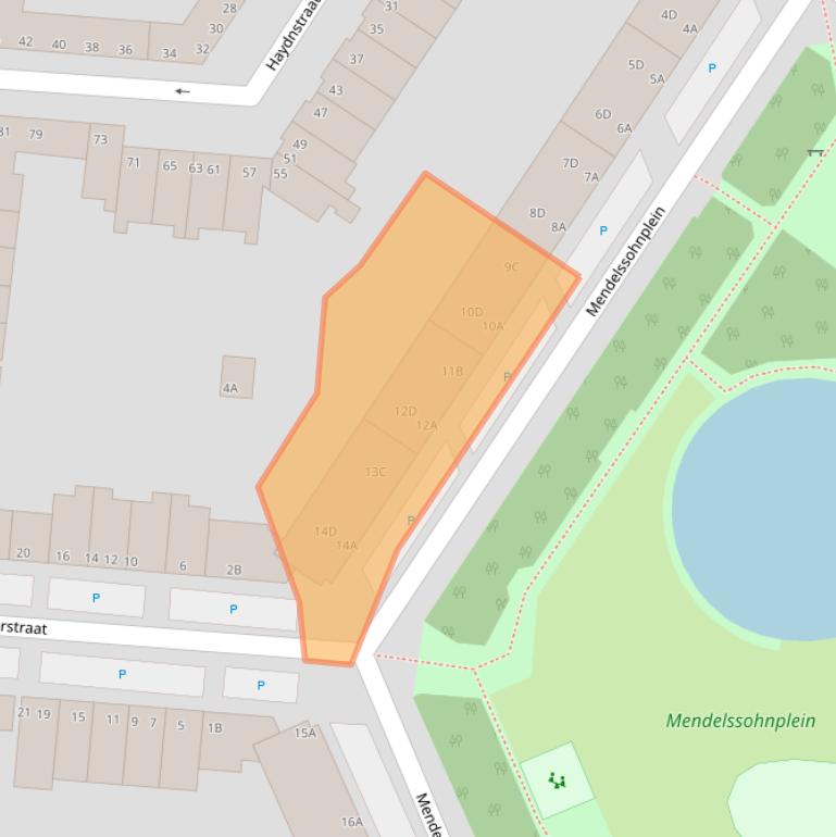 Kaart van postcodegebied 3131RD.