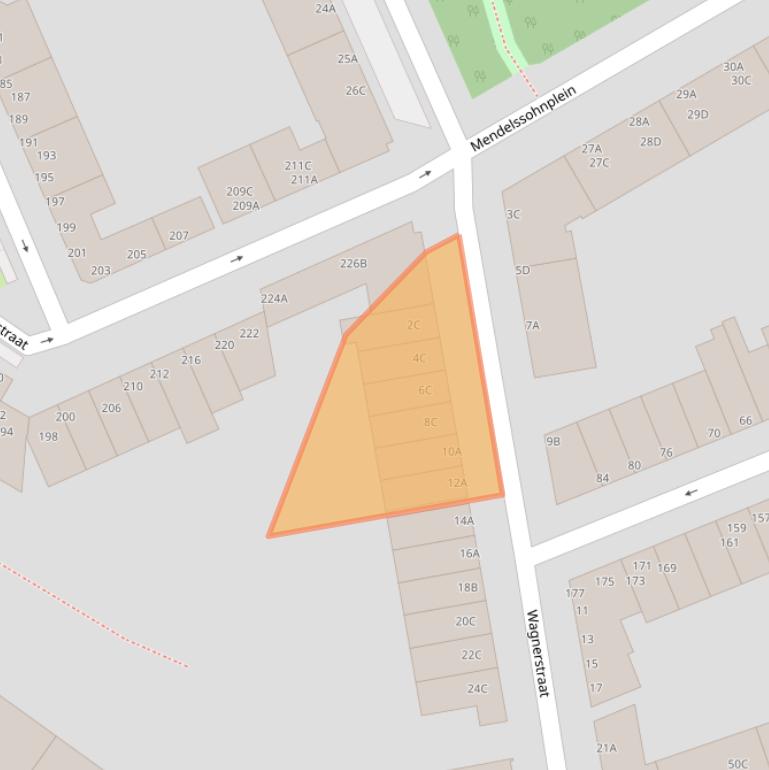 Kaart van postcodegebied 3131RT.