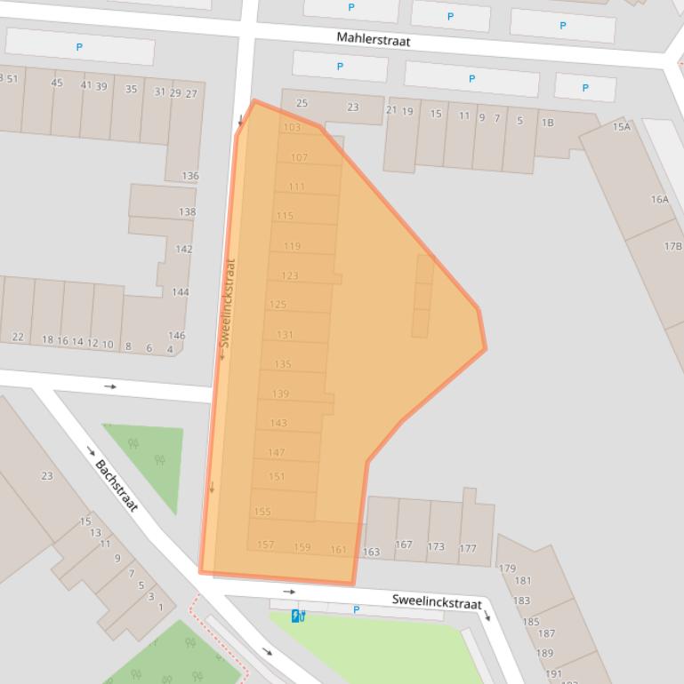 Kaart van postcodegebied 3131SM.