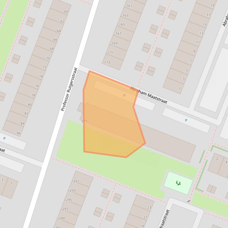 Kaart van postcodegebied 3132BL.