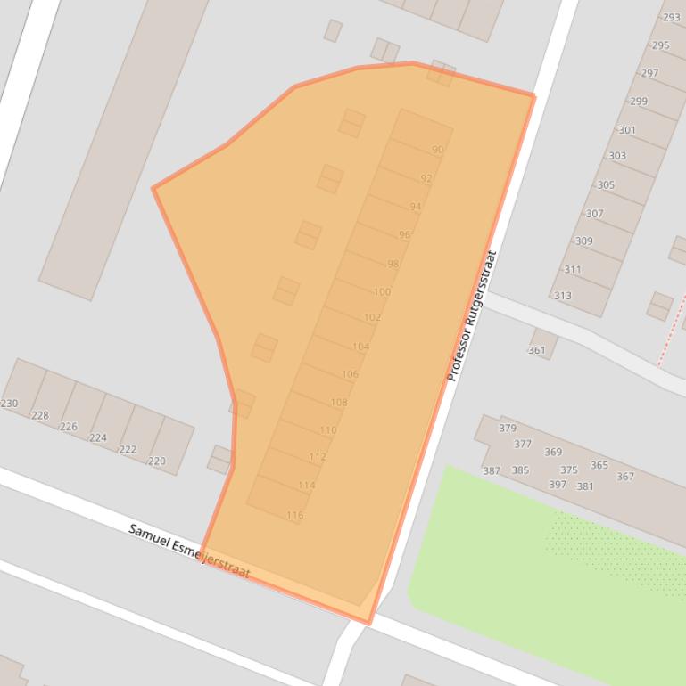 Kaart van postcodegebied 3132NL.