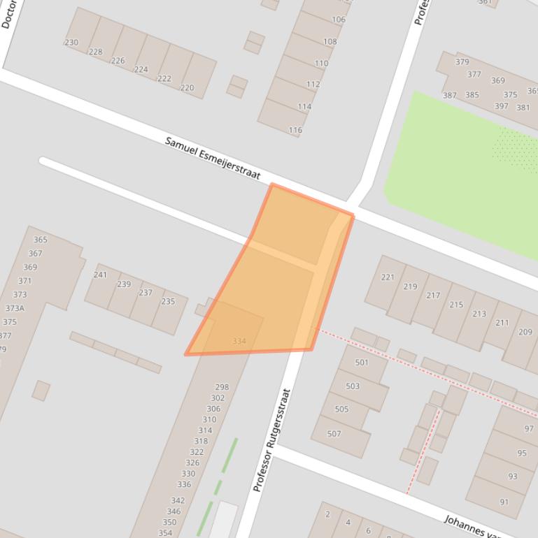 Kaart van postcodegebied 3132NR.