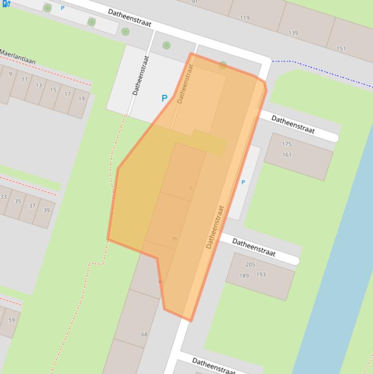 Kaart van postcodegebied 3132PH.