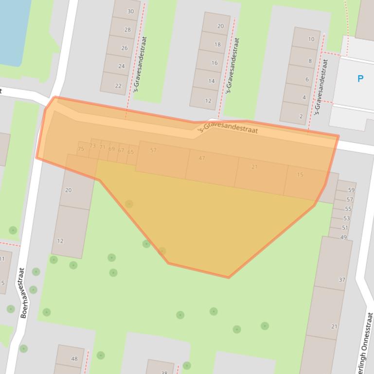 Kaart van postcodegebied 3132RK.