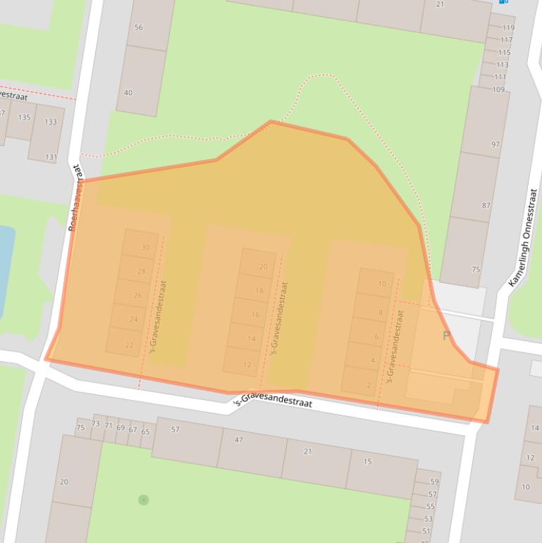 Kaart van postcodegebied 3132RL.