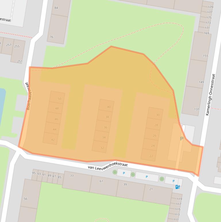 Kaart van postcodegebied 3132RV.