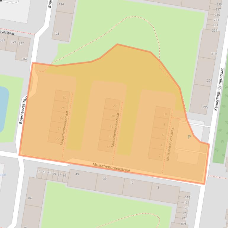 Kaart van postcodegebied 3132RX.