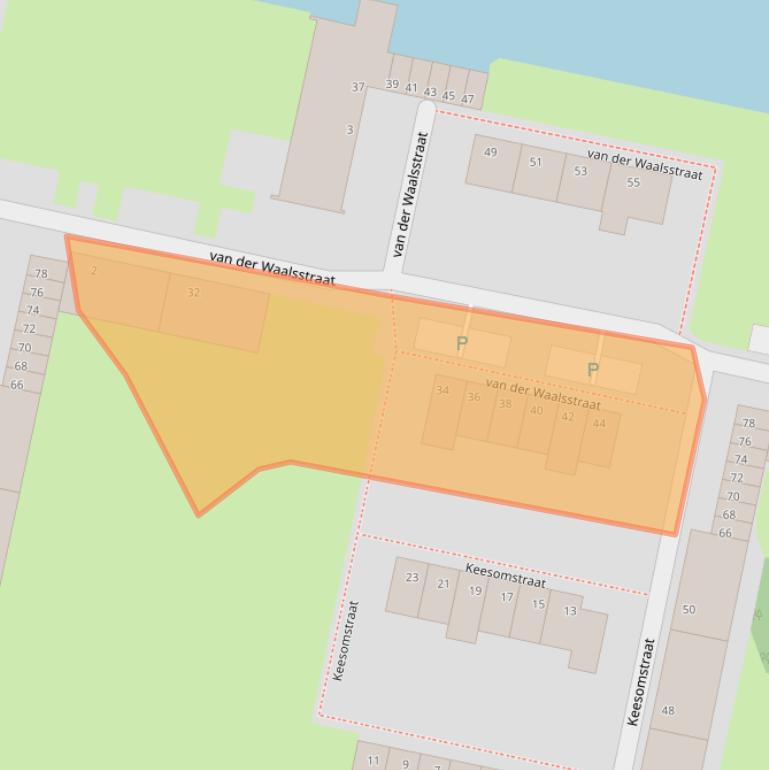 Kaart van postcodegebied 3132TM.
