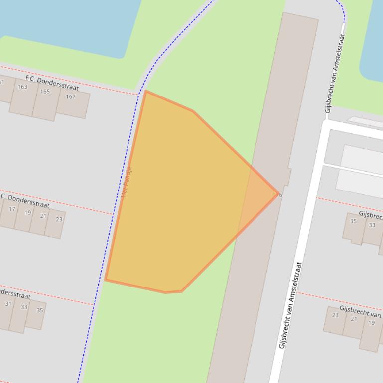 Kaart van postcodegebied 3132VK.