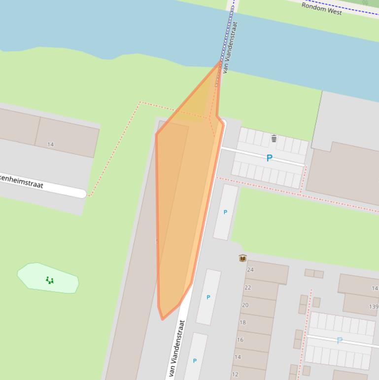 Kaart van postcodegebied 3132VR.
