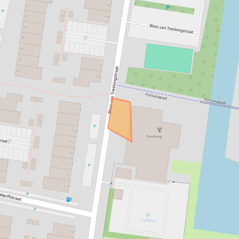 Kaart van postcodegebied 3132XE.