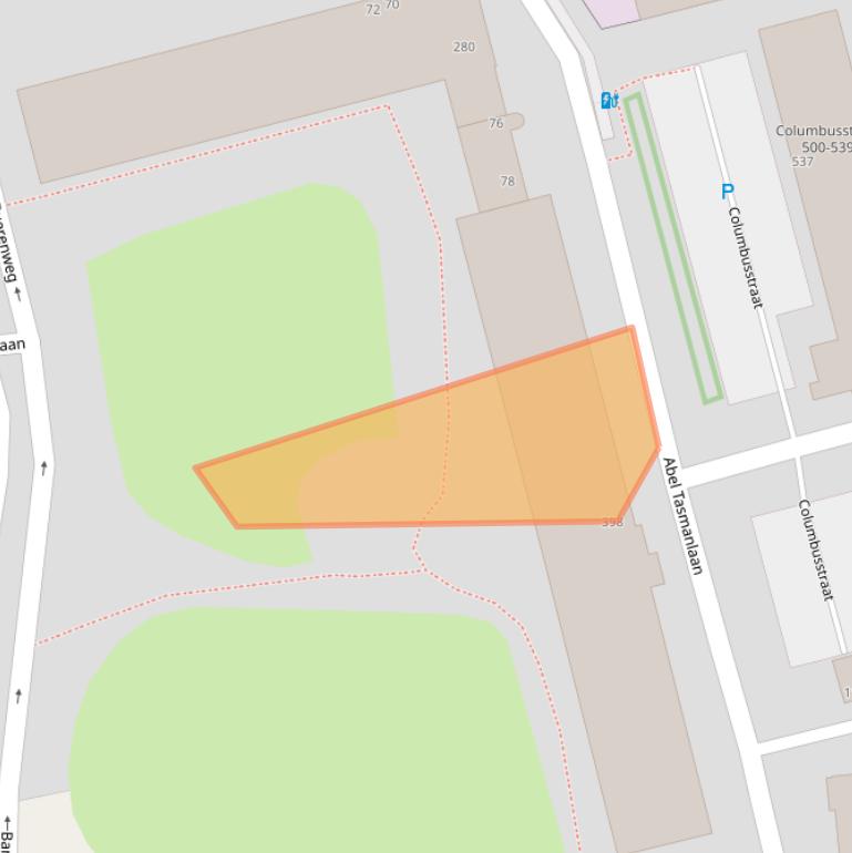 Kaart van postcodegebied 3133AH.