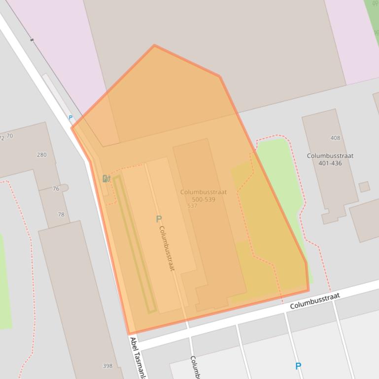 Kaart van postcodegebied 3133BL.