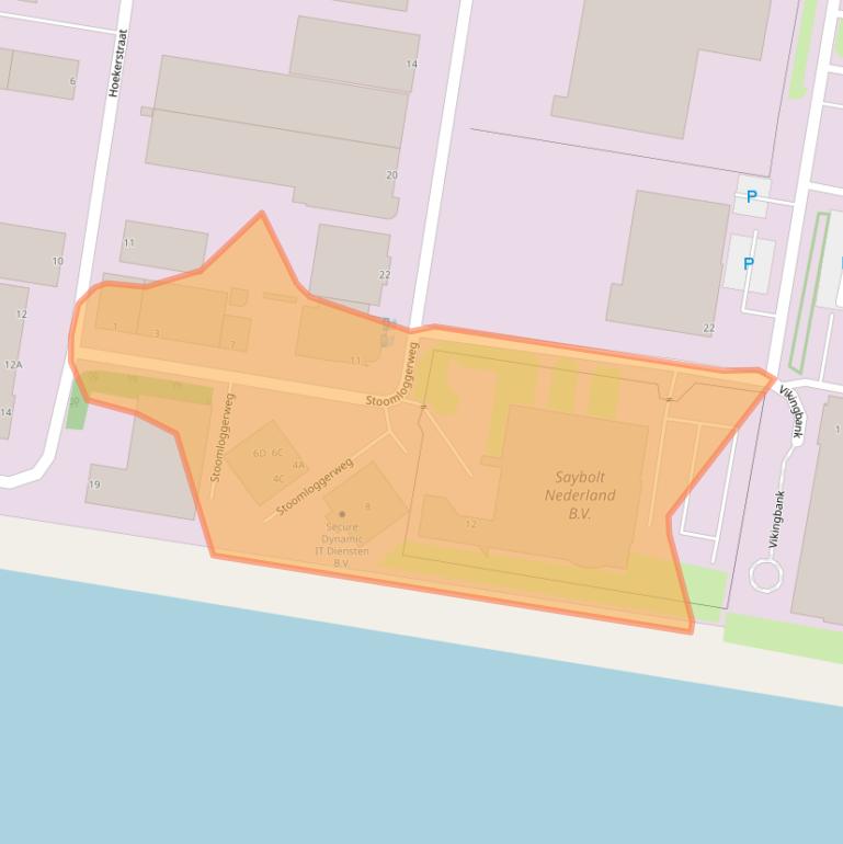 Kaart van postcodegebied 3133KT.