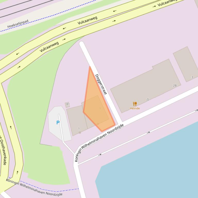 Kaart van postcodegebied 3134KD.