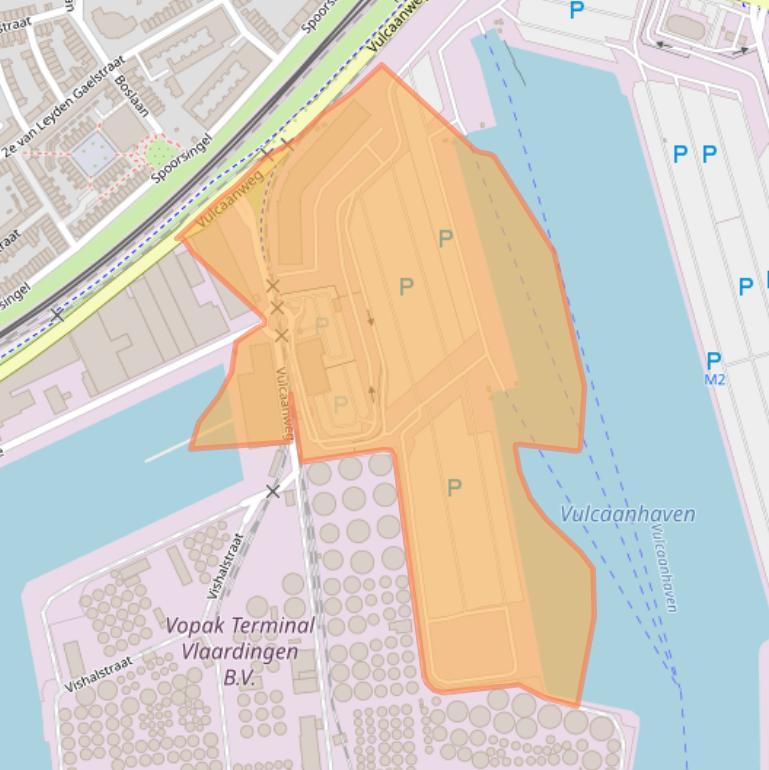 Kaart van postcodegebied 3134KL.