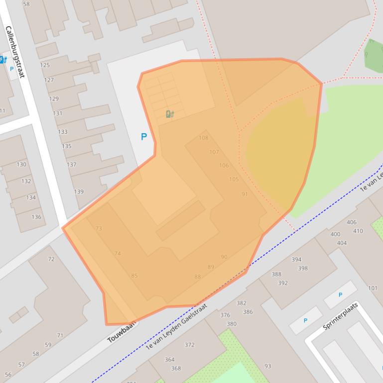 Kaart van postcodegebied 3134ME.