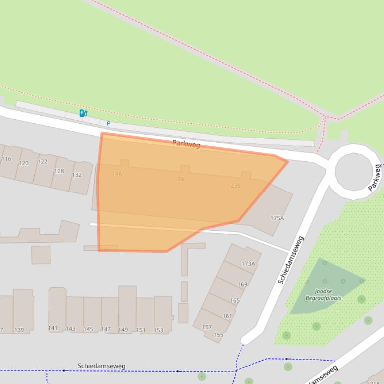Kaart van postcodegebied 3134VS.
