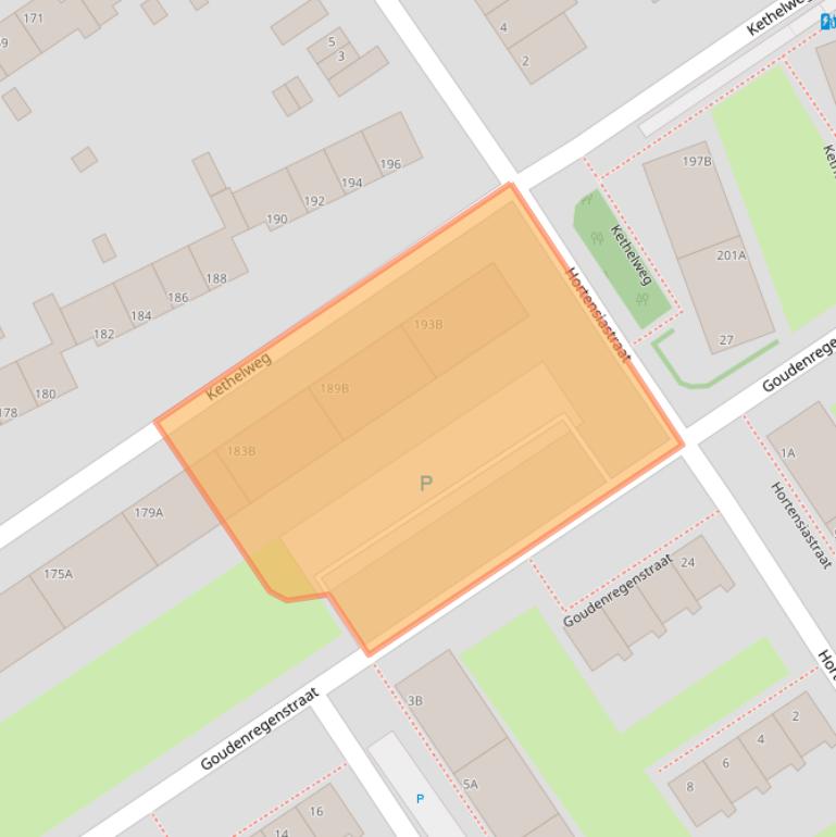 Kaart van postcodegebied 3135GH.