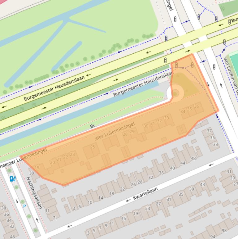 Kaart van postcodegebied 3135KK.