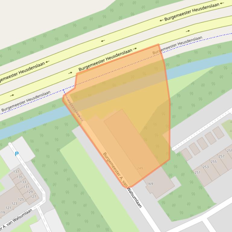 Kaart van postcodegebied 3135WH.