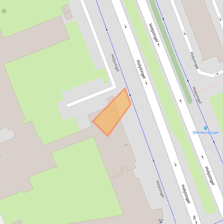 Kaart van postcodegebied 3136AT.