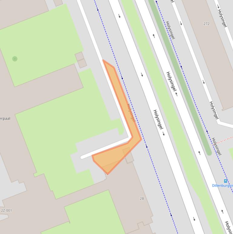 Kaart van postcodegebied 3136AV.