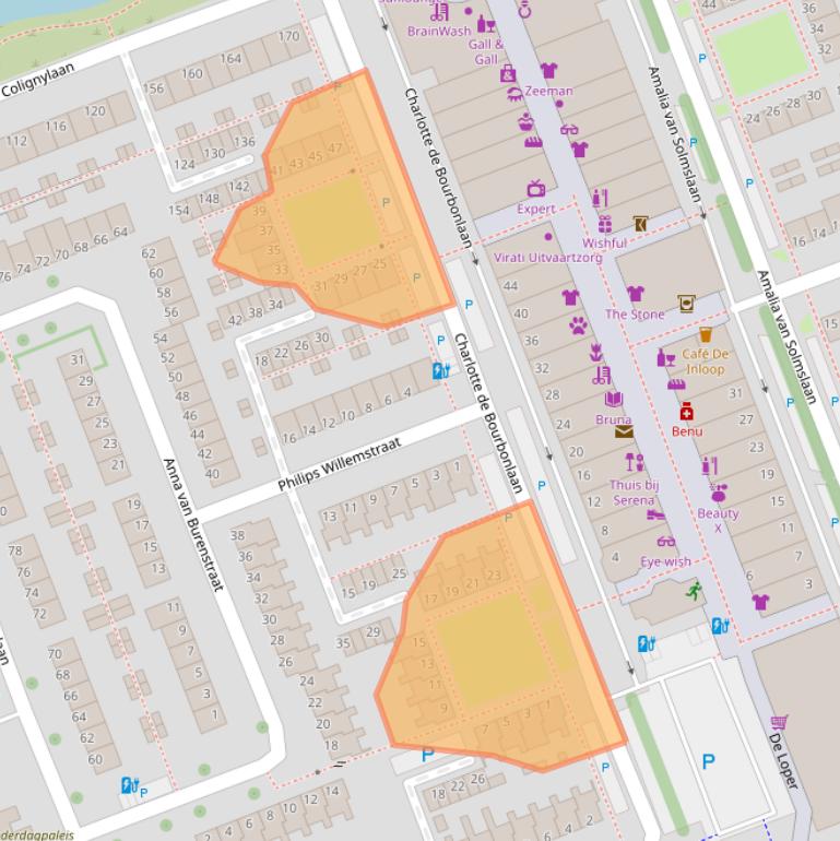 Kaart van postcodegebied 3136CK.