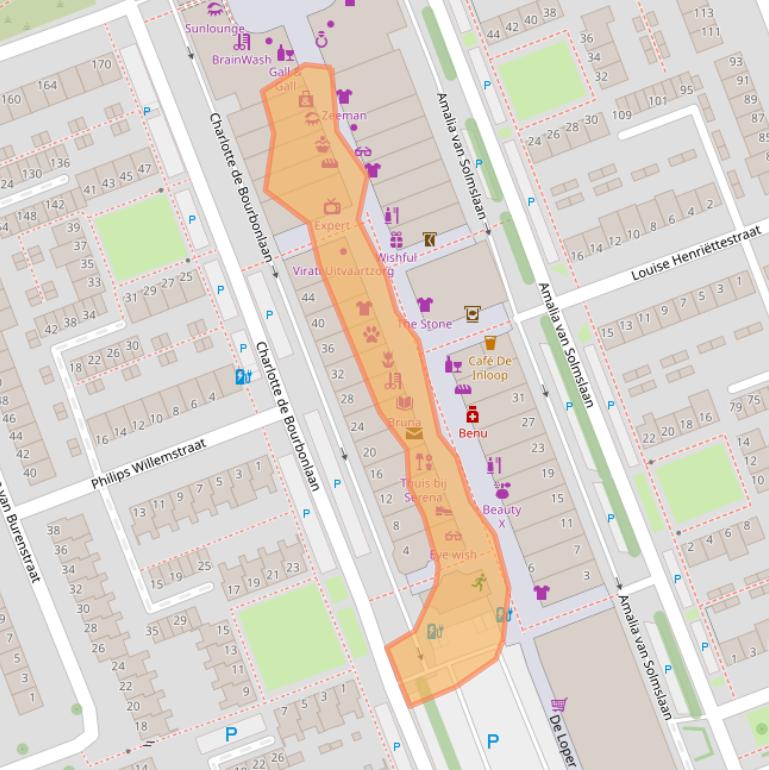 Kaart van postcodegebied 3136CM.