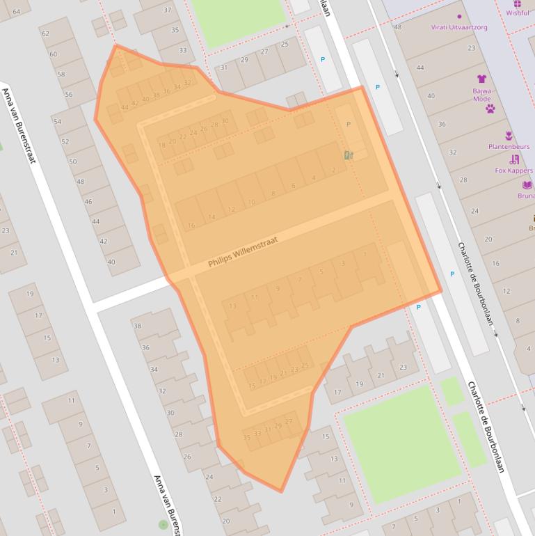 Kaart van postcodegebied 3136CV.