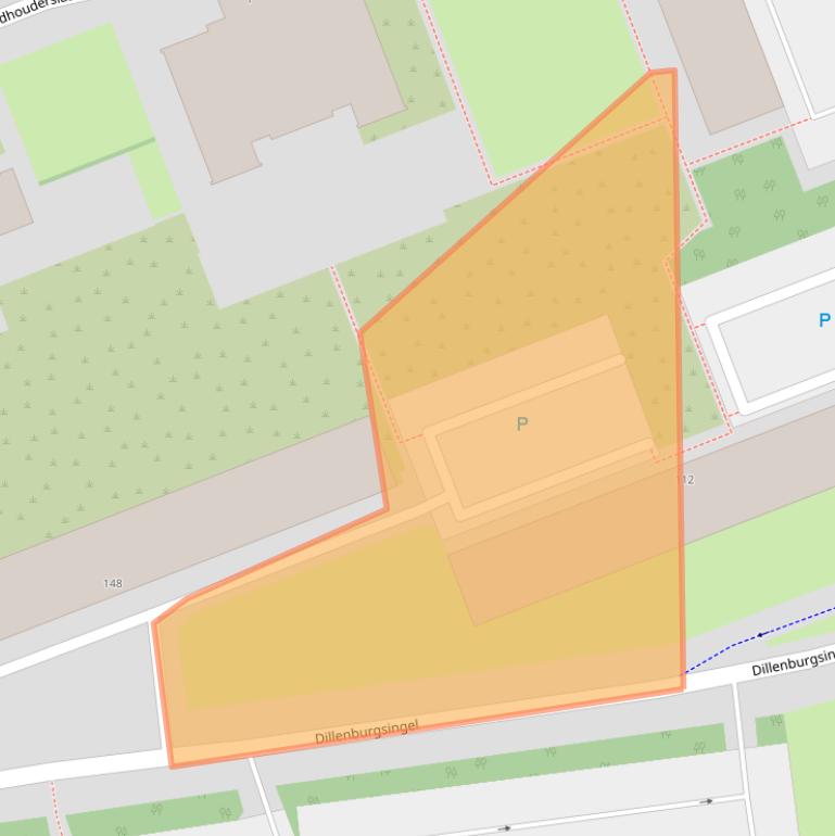 Kaart van postcodegebied 3136EC.