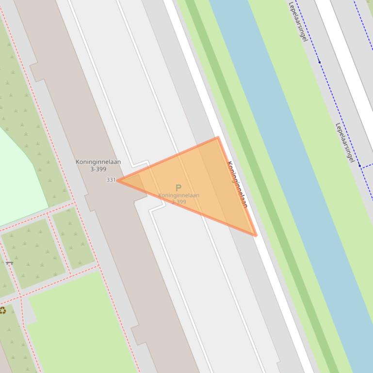 Kaart van postcodegebied 3136EJ.