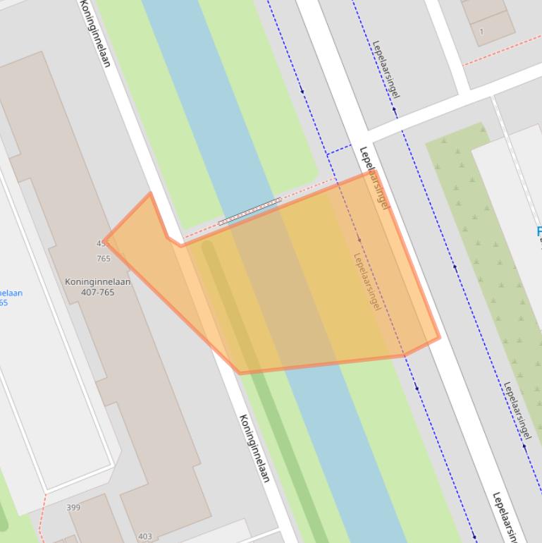 Kaart van postcodegebied 3136EV.