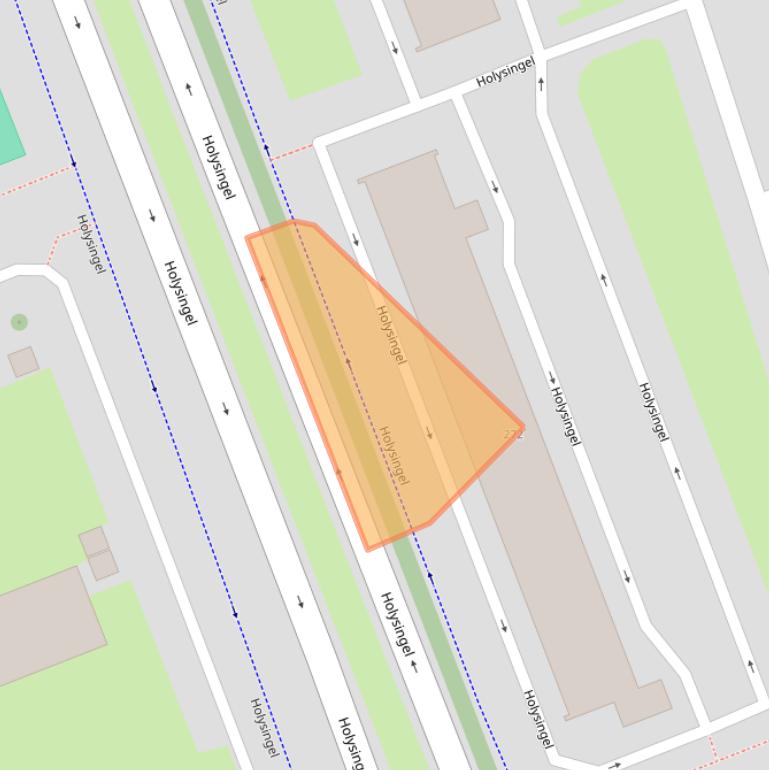 Kaart van postcodegebied 3136LG.