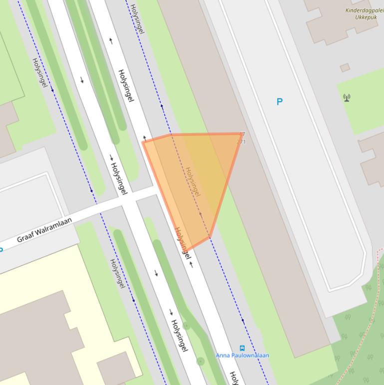 Kaart van postcodegebied 3136NP.