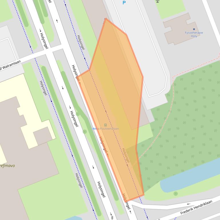 Kaart van postcodegebied 3136NR.