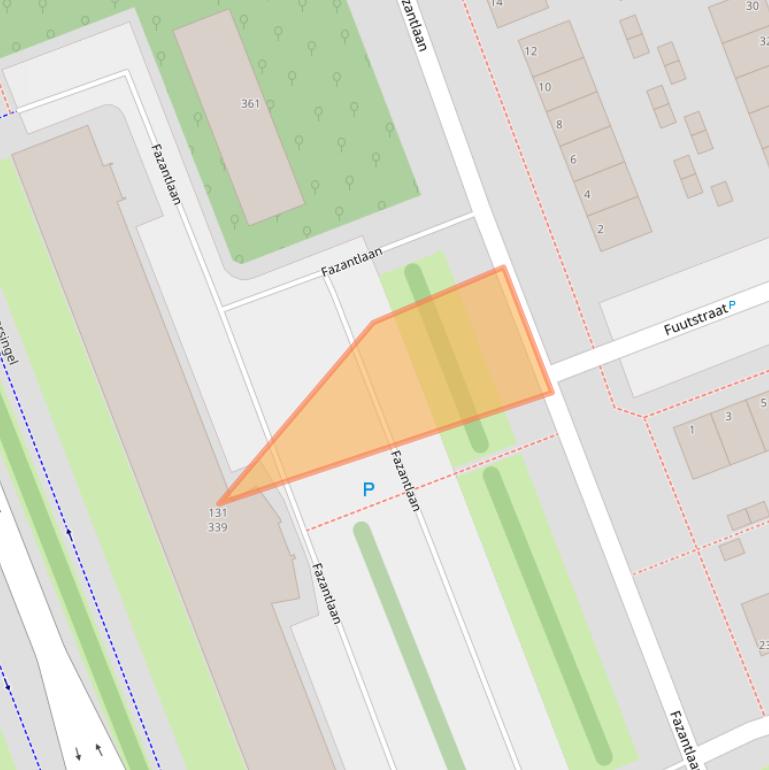 Kaart van postcodegebied 3136RB.