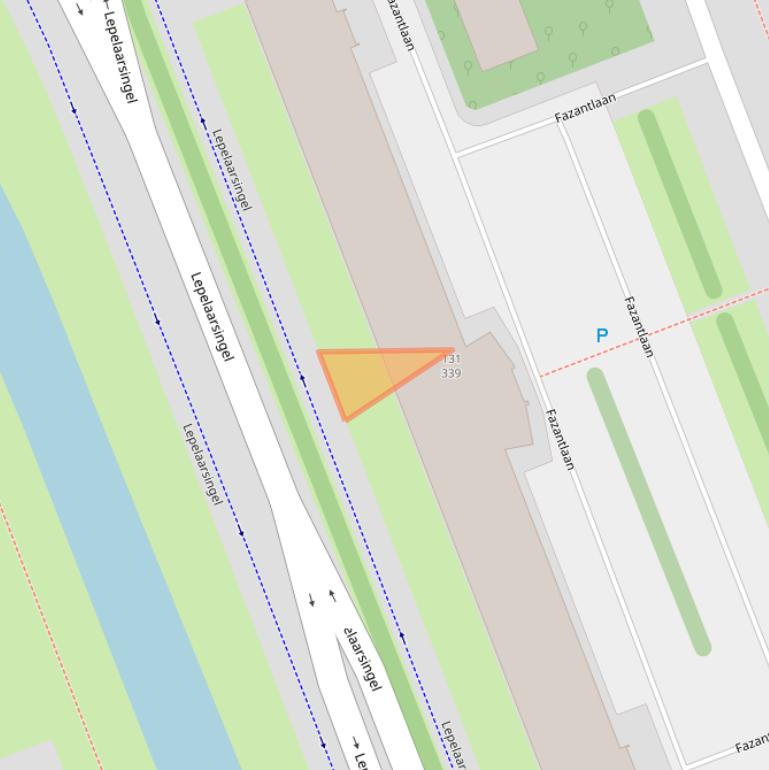 Kaart van postcodegebied 3136RH.