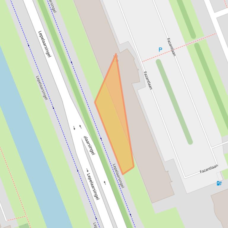 Kaart van postcodegebied 3136RK.