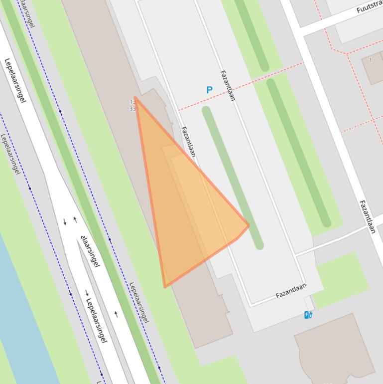 Kaart van postcodegebied 3136RL.