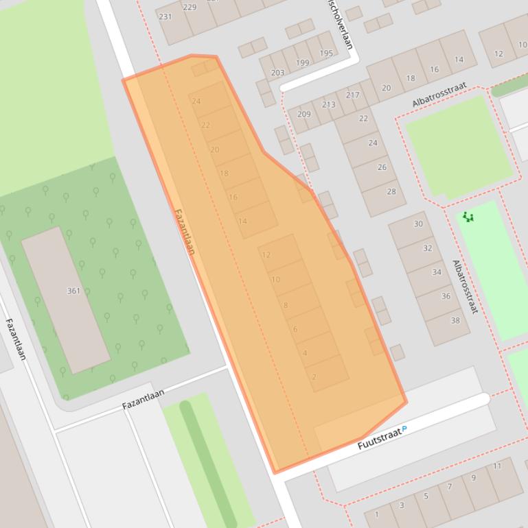 Kaart van postcodegebied 3136RN.