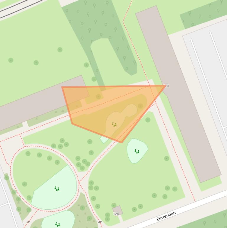 Kaart van postcodegebied 3136SH.