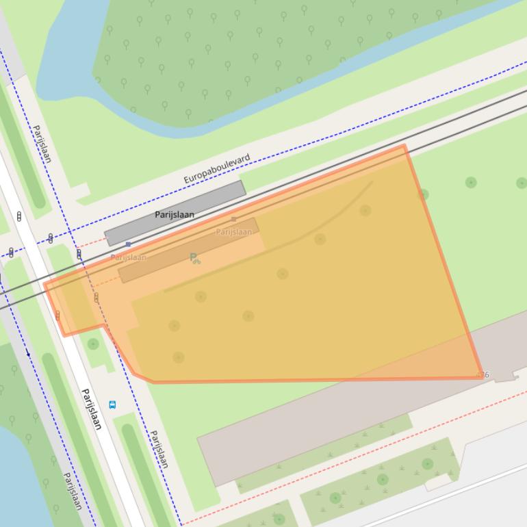 Kaart van postcodegebied 3136SP.