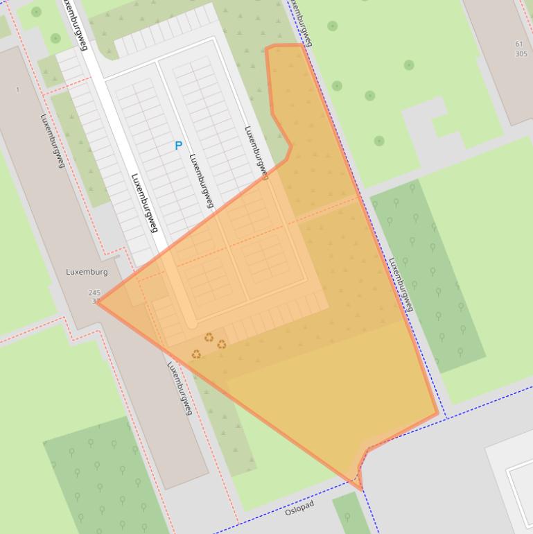 Kaart van postcodegebied 3137AB.