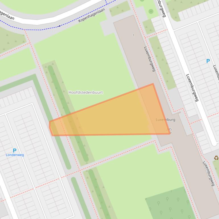 Kaart van postcodegebied 3137AD.