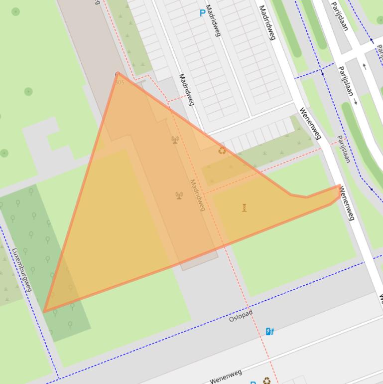 Kaart van postcodegebied 3137AN.