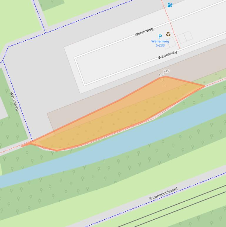 Kaart van postcodegebied 3137AP.