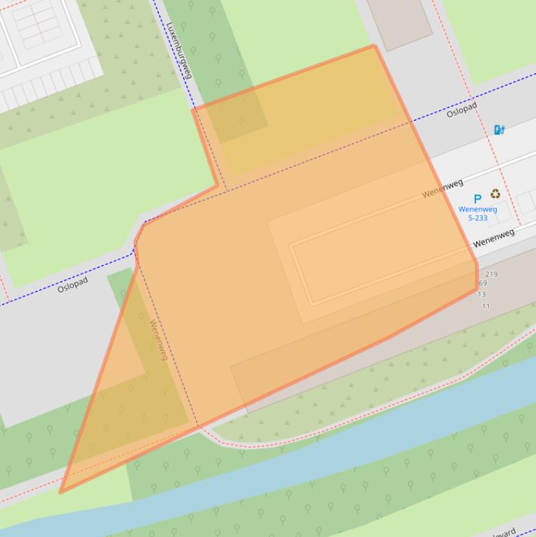 Kaart van postcodegebied 3137AS.