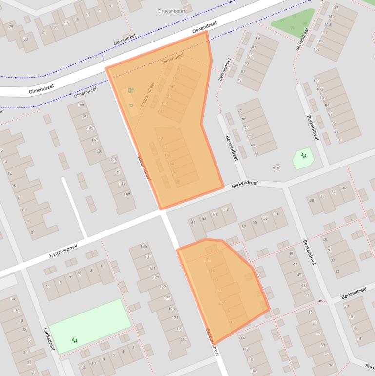 Kaart van postcodegebied 3137BR.