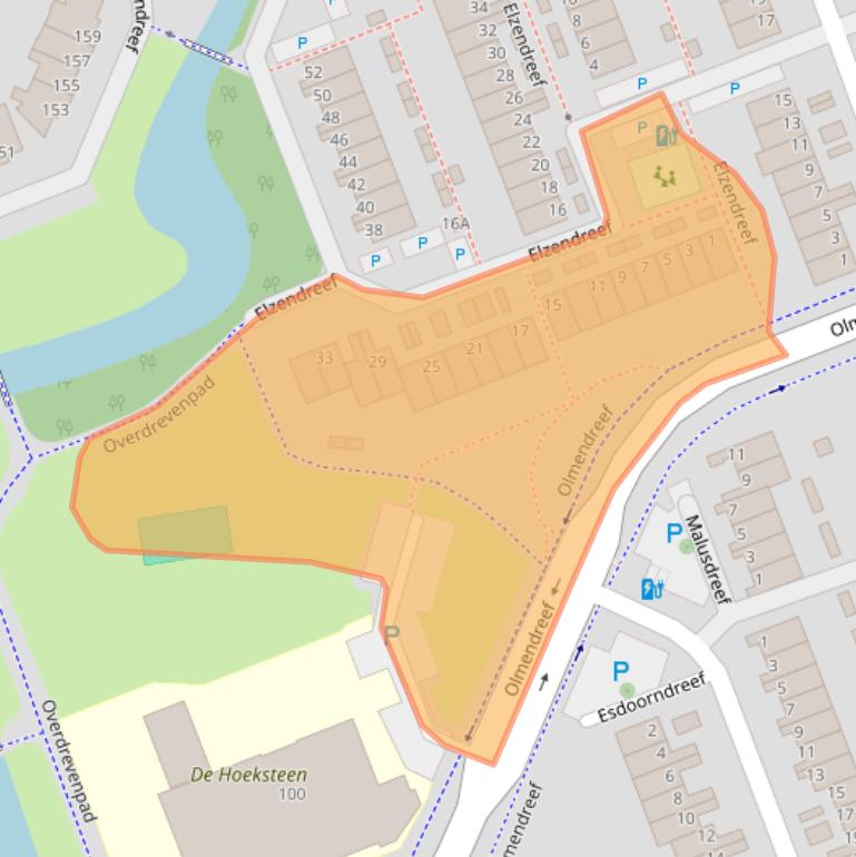 Kaart van postcodegebied 3137CB.